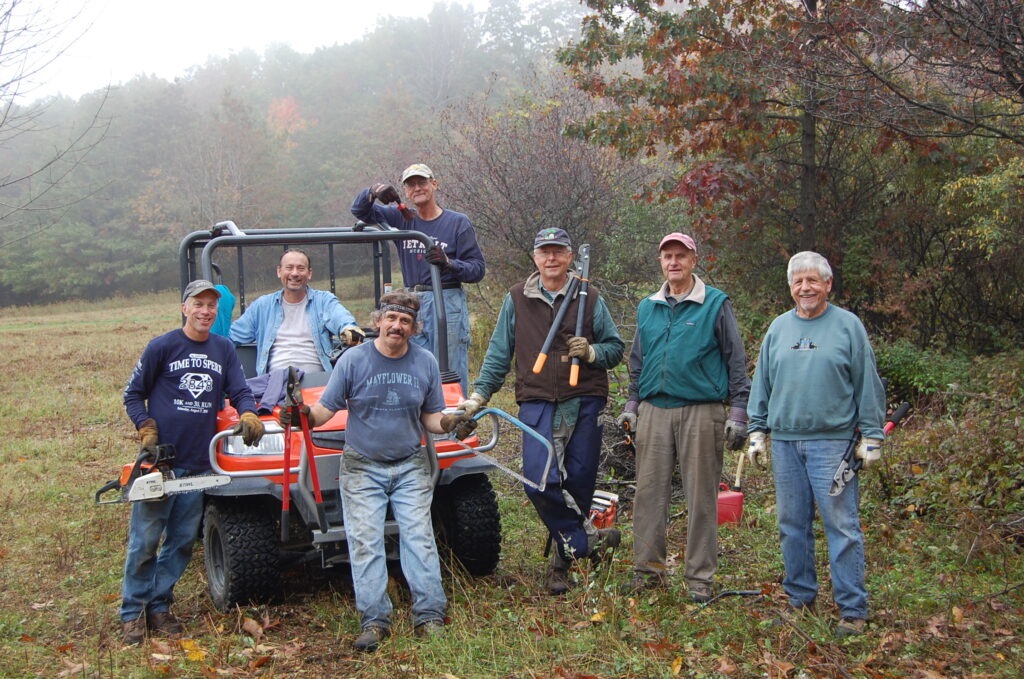 Group photo of Tanglewood's maintenance crew.