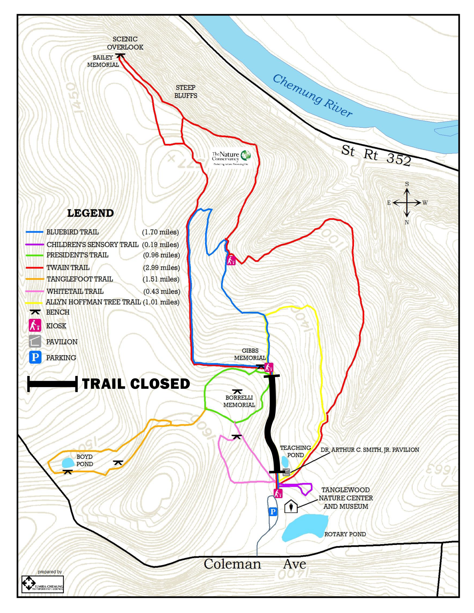 Gleason Meadows/Frenchman's Bluff map